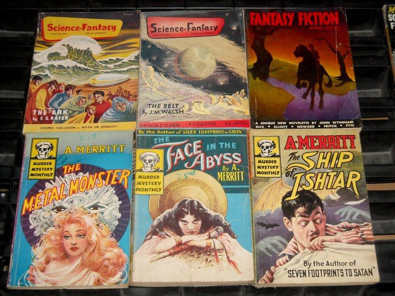 Sci Fi Fantasy Pulp magazine Digest Collection 646pc Lot Science 