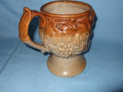 Large antique London? stoneware Satyr Mug.  