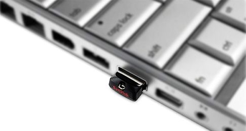 SANDISK Cruzer Fit 8GB USB 2.0 Mini Flash Memory Drive PERFECT FOR 