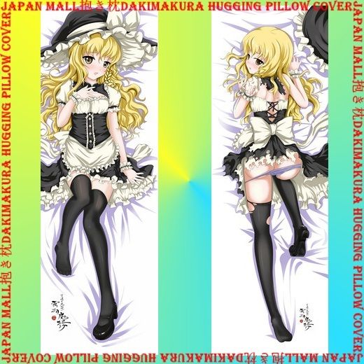 Touhou Marisa Dakimakura Anime Hugging Body Pillow Case  