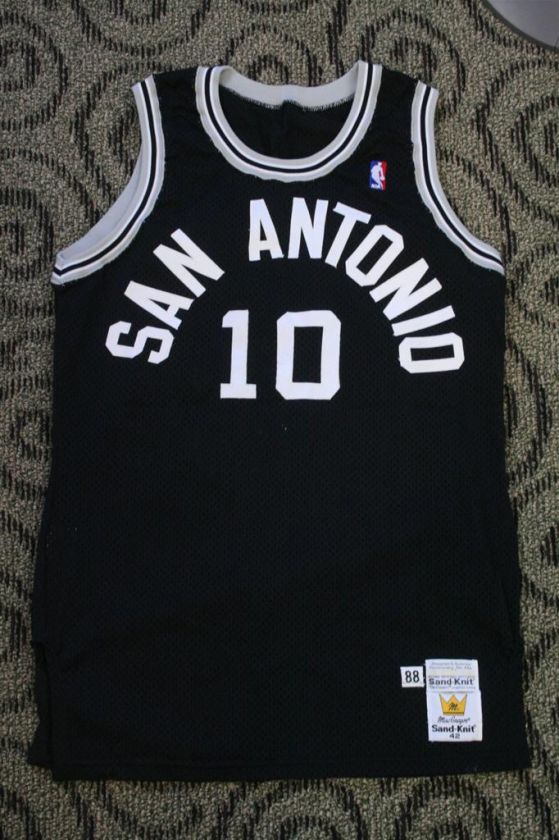 1988 Louie Dampier Reunion? SA Spurs NBA Jersey ABA  