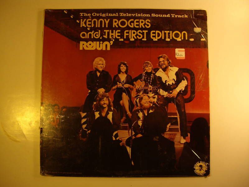 kenny rogers and the first edition LP rollin   sealed  