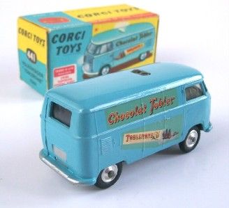 CORGI 441 VOLKSWAGEN TOBLERONE VAN, 1963, RARE, SUPERB  