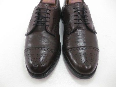 Allen Edmonds LEXINGTON Burgundy Cap Toe Dress Shoe 9.5 D Medium 