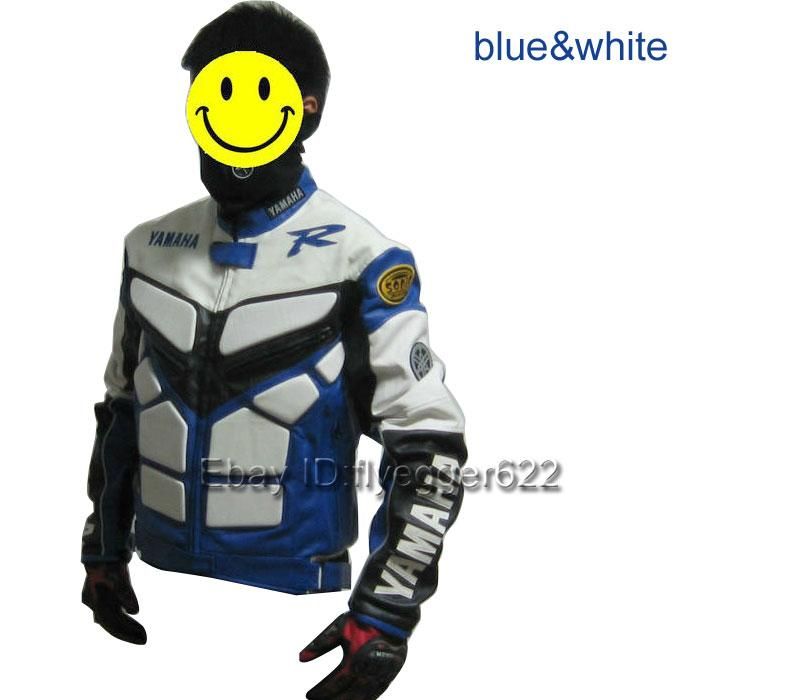 NEW GP RACING motorbike/Motorcycle/motorcross PU leather jacket black 
