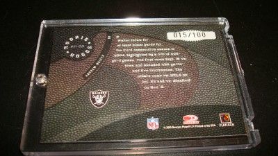 2005 Playoff Andrew Walter Oakland Raiders 15/100  