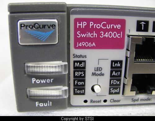 HP ProCurve 3400CL 48 48 Port Switch J4906A ~STSI 829160454962  