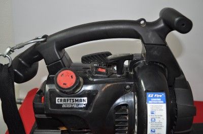 CRAFTSMAN INCREDI PULL 32CC 2 CYCLE GAS LEAF BLOWER 425CFM NICE ITEM 