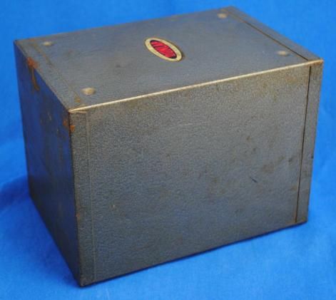 Vintage Old Metal Industrial Dunlap 4 Drawer Tool Parts Bin Cabinet 