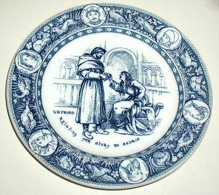 1882 Wedgwood IVANHOE 8 1/4 Salad Plate URFRIED  