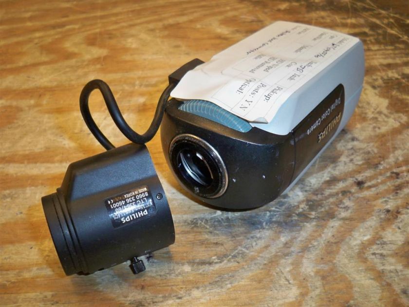 PHILIPS LTC0455/20 Video Camera 8mm++LTC 3364/60 Lens  