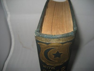 WITH STAR AND CRESCENT, Locher, 1890, Illustrated COPYRIGHT 1888 