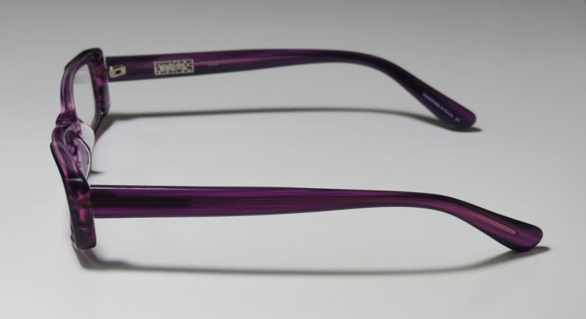 NEW KENSIE LURE 50 16 135 VIOLET PLASTIC ORIGINAL EYEGLASSES/GLASSES 