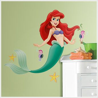 DISNEY PRINCESSES 6x10.5 Wallpaper Mural & 37 FREE STICKERS & GEMS 