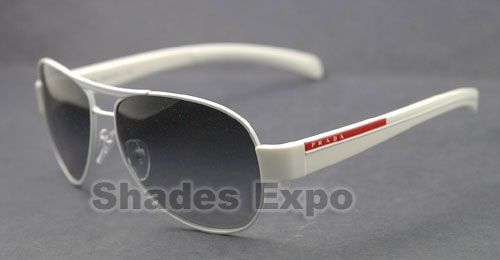 NEW PRADA SUNGLASSES SPORT SPS 51L WHITE SPS51L 7BA 3M1  