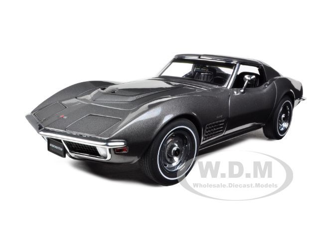 Autoart 1 18 CHEVROLET CORVETTE 1970 LAGUNA GRAY METALLIC 1 18  