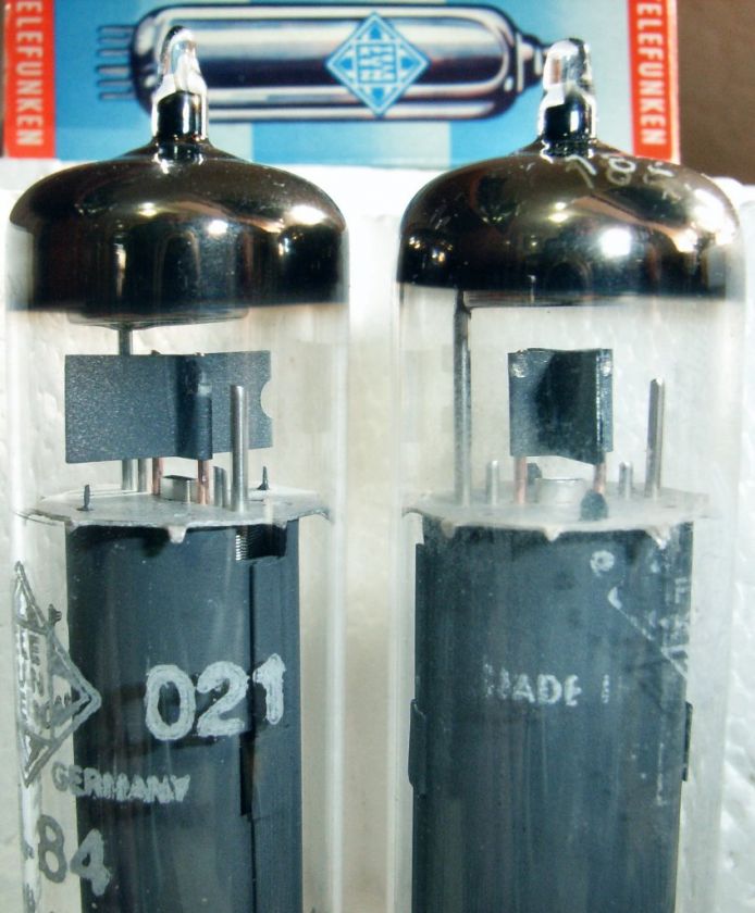 Telefunken EL84 pair NOS tubes good values 6BQ5  