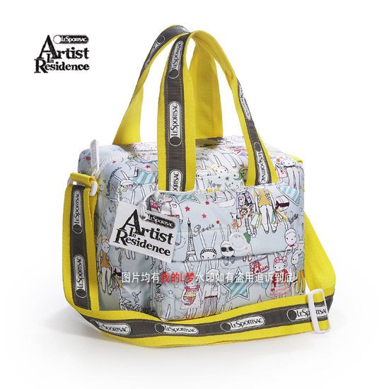 LESPORTSAC★Fifi Lapin （SWEETHEARTS PRINT）  