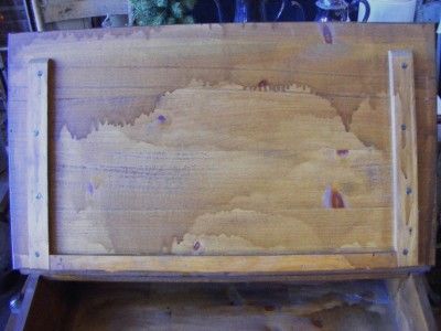 Old Wooden Lift Top Table Top Writing Desk  