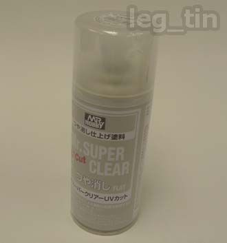 Mr. HOBBY B523 Mr. Super Clear Flat UV Cut Spray(170ml)  