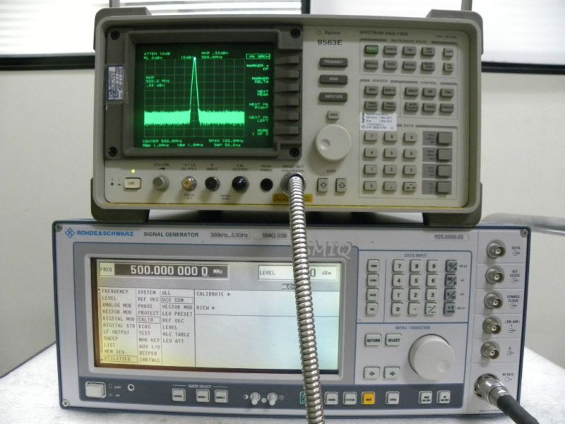 Rohde & Schwarz SMIQ03B 300KHz 3.3GHz Signal Generator  