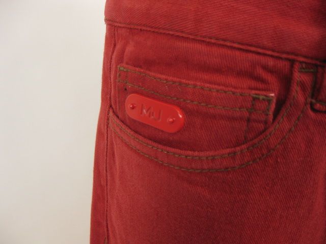 MARC BY MARC JACOBS Red Boot Cut Denim Jeans SZ 27  