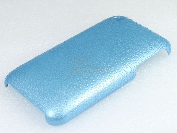 Oil Injection Back Case Case for iPhone 3GS 3G S Blue  