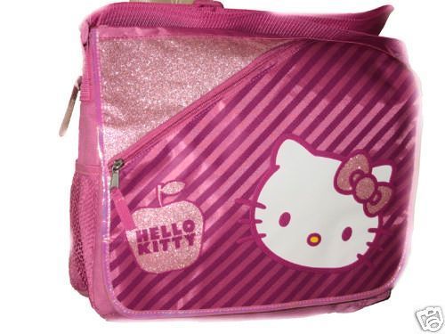 Hello Kitty Sanrio Glitter NEW Purse Bag Messenger Tote  