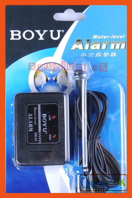 BOYU Water Level High Low Alarm Fish Tank Aquarium SW01  