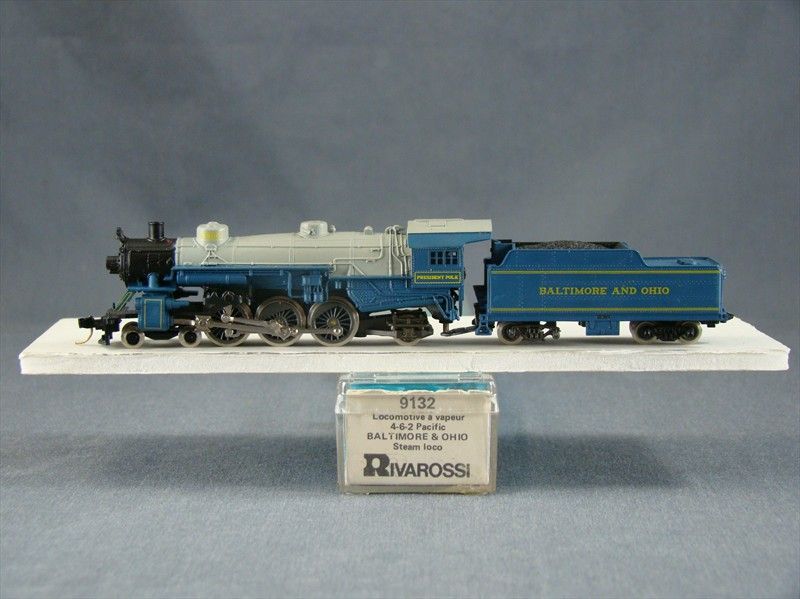 DTD   N SCALE RIVAROSSI 4 6 2 PACIFIC STEAM ENGINE   BALTIMORE & OHIO 