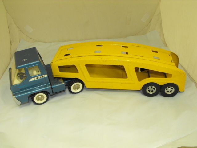 VTG Structo Turbine Car Carrier 23L Blue & Yellow Canada Pat. 1966 