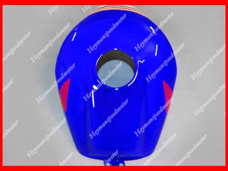   us for 02 07 honda vfr800 vfr 800 abs fairing hull blue white h8223