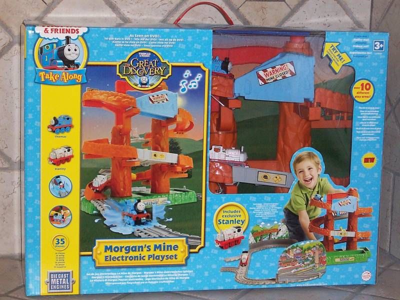 THOMAS & FRIENDS TAKE ALONG MORGANS MINE PLAYSET  