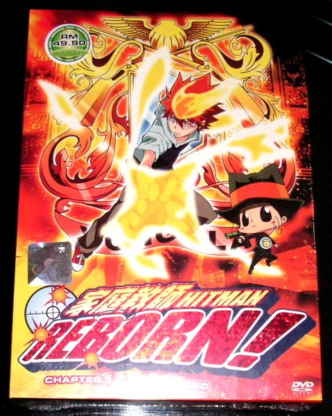 DVD Katekyo Hitman Reborn Vol. 1   203 End 4 Box Set + Special  