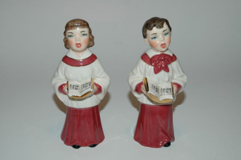 SET OF 2 CHOiR LOLA MOLO HOLLAND FIGURINES  