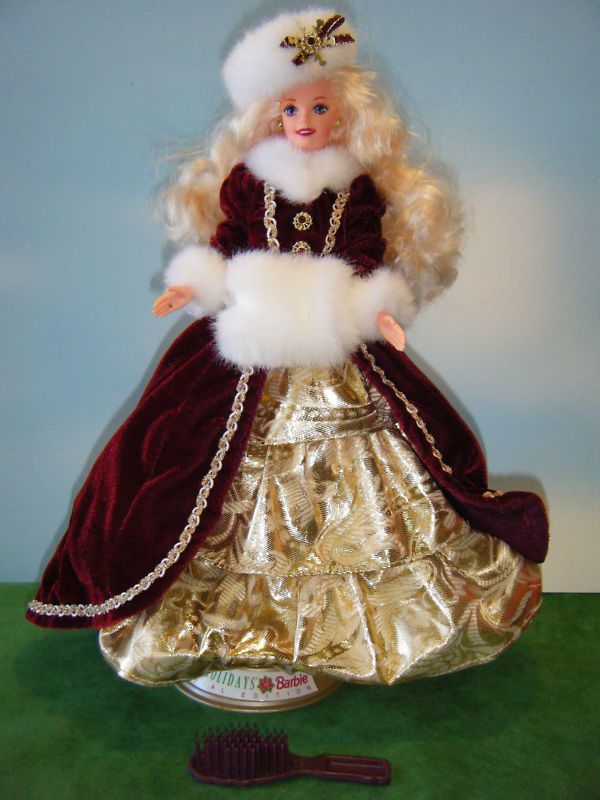 1996 HAPPY HOLIDAYS LOOSE BARBIE 074299156465  