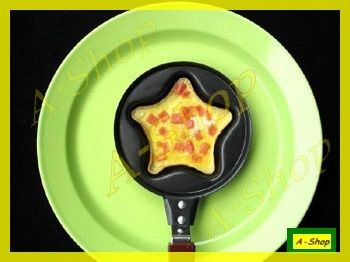 STAR NON STICK EGG PANCAKE FLYING FRY PAN  A132  