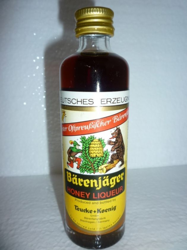 BARENJAGER HONEY LIQUEUR HONEY JAGERMEISTER 50 ML MINI  