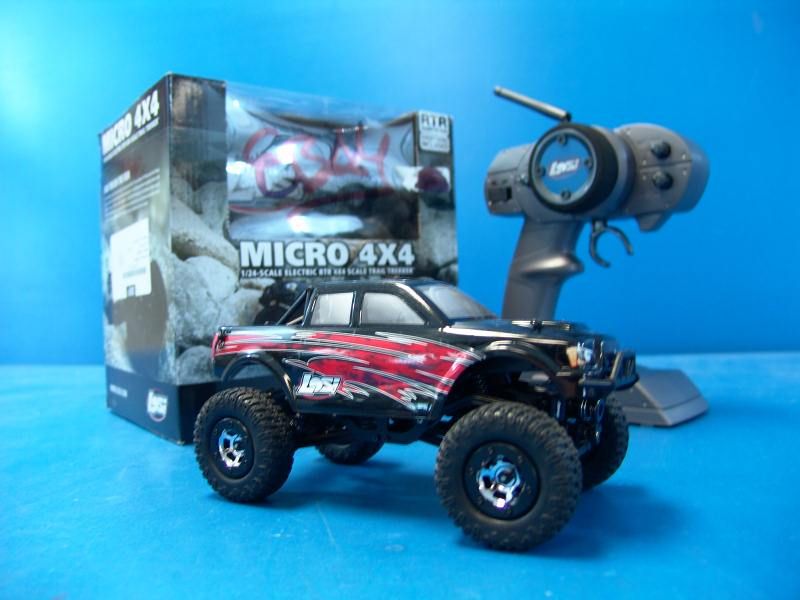 Team Losi 1/24 Scale Micro 4x4 Trail Trekker Truck 2.4GHz RTR R/C 