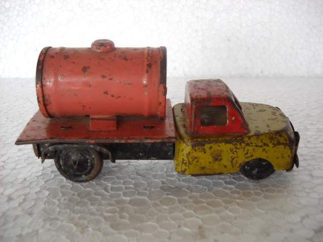 Vintage Oil / Petrol Tank Truck Tin Toy  