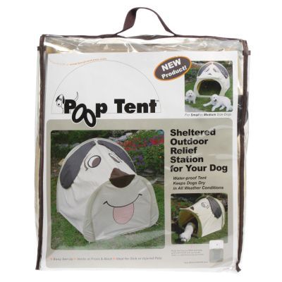 Doggy Poop Tent Shelter Outdoor Relief Station Small Medium Dogs 