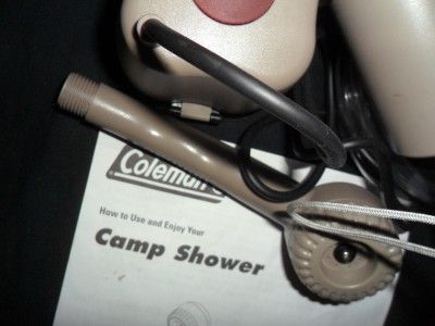 Coleman Battery Operated Camp Shower   in Original Box  