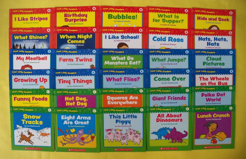 30 FIRST LITTLE READERS   KINDERGARTEN PRESCHOOL BOOKS  