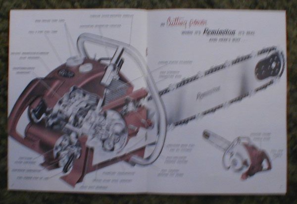 1959 Remington Chain Saws Sales Brochure 59  