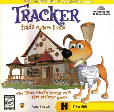 Tracker Finds A New Home PC CD kids picture puzzle game  