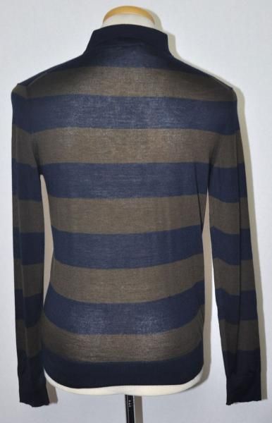 Authentic Malo Two Tone Cashmere Polo Style Sweater US L EU 52  