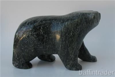 WALKING BEAR Cape Dorset Inuit (eskimo) John Papigatok  