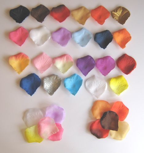 100+ FABRIC ROSE PETALS ***Mix or Match***  