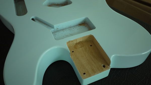 Alder Body Replacement for Tele Guitar Sonic Blue  