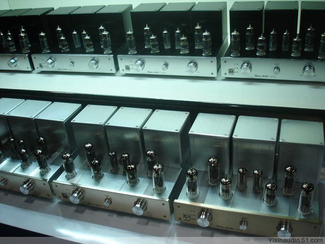 Tube preamp 6P1 tube amp USB decoder/amp computer silve  